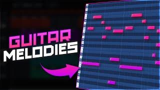  How To Make Guitar Melodies Super Fast (FL Studio 21 Guitar Melody Tutorial)