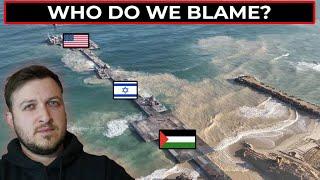 US Military Ends Gaza Floating Pier Mission Leaving Humanitarian Aid Sitting Around