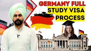 Germany's Full Study Visa Process || Step-by-Step Instructions ||