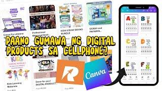 Paano gumawa ng Digital Product gamit ang Cellphone lang? #Raketph #DigitalProduct #Canva