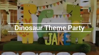 Dinosaur themed party by Party Dish - Event Styling