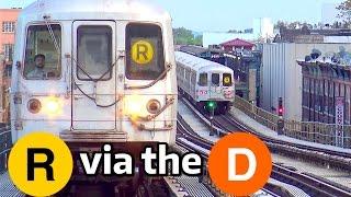 ⁴ᴷ R Trains running on the West End Line