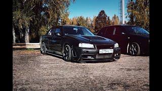 GVR и Бусырев тестят Skyline. Дрифт по развязкам. Влог.