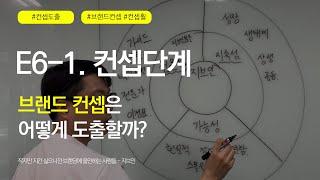 Ep6-1.컨셉단계 (브랜드 컨셉은 어떻게 도출할까?)