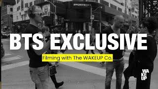 Filming with The WAKEUP Co. | Behind The Scenes EXCLUSIVE | THROWBACK THURSDAY