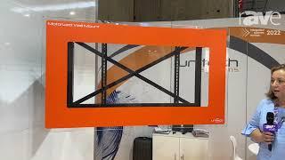ISE 2022: Unitech Systems Tells rAVe About Motorized Wall Mount for Flat-Panel Displays