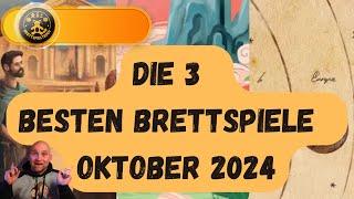 Die besten Brettspiele im Oktober 2024 – Meine Top 3 Favoriten | Brettspiel Teddy