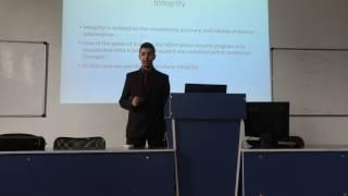 Security concept CIA