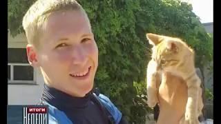 КАРАЧАЕВО-ЧЕРКЕССИЯ. В Черкесск приехал Велопутешественник Никита Тенче. Сентябрь 2014