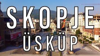 Üsküp (Skopje) Makedonya 2023 walking tour & drone footage #skopje #macedonia