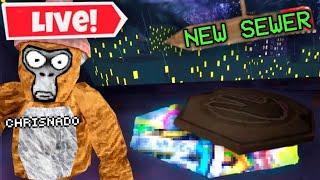 Gorilla Tag NEW SEWER Map Update (Viewer Codes) | Vertical Stream