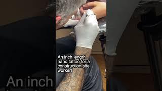 Learning from a master  #stickandpoke #tattoo #tattooartist #tattooart #tattooed #tattoolover