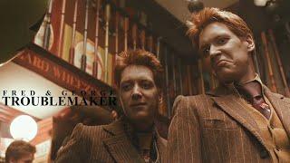 Fred and George Weasley || Troublemaker  ( For @Hiranya Samtani )