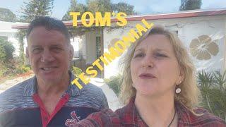 Tom's Testimonial (Tamela Staubs)