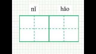 Научиться писать китайские иероглифы, привет по-китайски