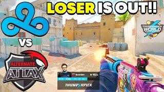 LOSER IS OUT! - Cloud9 vs ALTERNATEaTTaX - HIGHLIGHTS - Thunderpick World Qualifier | CS2