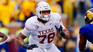 Kelvin Banks Jr College Football Highlights| 2025 NFL Draft Film | Texas Left Tackle