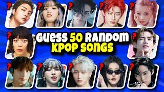 GUESS 50 RANDOM KPOP SONG in 3 seconds | KPOP QUIZ INSIDER