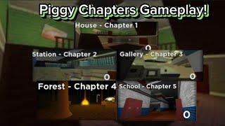 [ROBLOX] Piggy Gameplay Book 1 Chapter 1-5! - Full Gameplay