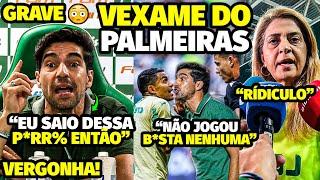 A ATITUDE REVOLTANTE DE JOGADOR QUE DEIXOU ABEL FERREIRA P*T0 NA ENTREVISTA E LEILA SE IRRITA COM