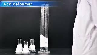 Defoamer Antifoam - Defoaming performance test