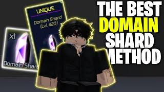 [Jujutsu Infinite] The NEW BEST METHOD To FARM DOMAIN SHARDS...