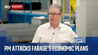 Starmer's full speech attacking Farage and Reform's economic policy