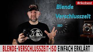 Blende, Verschlusszeit, ISO EINFACH erklärt - FOTOGRAFIEREN LERNEN für Einsteiger / Anfänger