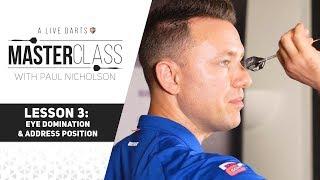 A Live Darts Masterclass | Lesson 3 - How to sight your darts