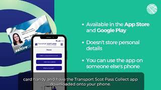 Transport Scot Pass Collect app – Downloading your ferry vouchers