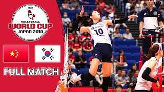 China  Korea - Full Match | Women’s Volleyball World Cup 2019