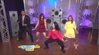 Liana Veda, Adamari Lopez, Daniel Sarcos, & Rashel Diaz on Un Nuevo Dia 10-15-12.M2TS