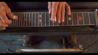 Pedal steel guitar lead and fills to "Summertime Blues" by Alan Jackson