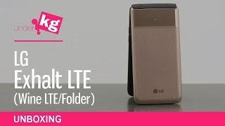 LG Exhalt LTE (Wine LTE/Folder) Unboxing [4K]