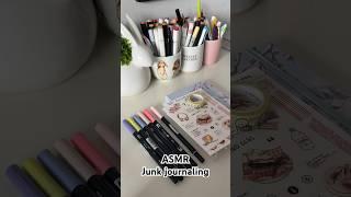  ASMR Junk Journaling  #junkjournal #asmrsounds #journalasmr #bulletjournal