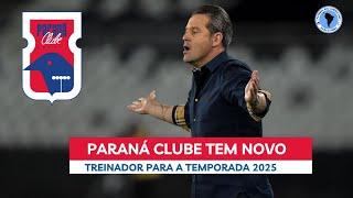 Paraná Clube anuncia Argel Fuchs como novo treinador