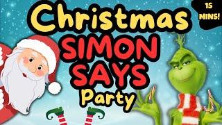 Christmas Simon Says | Grinch Brain Break | Christmas Games for Kids