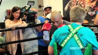 Miguel Cotto and New Trainer Freddie Roach (HBO Boxing)