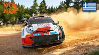 Best of WRC Acropolis Rally Greece 2022 - Crashes, Action and Pure Sound