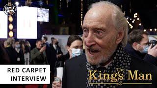 The King's Man Premiere - Charles Dance on working with Matthew Vaughn in the Kingsmen prequel