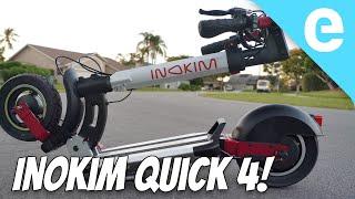 25 MPH Inokim Quick 4 electric scooter review