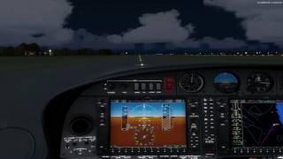 [P3D] Diamond DA42 UK Tour - Newcastle to Blackpool