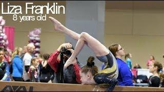 Liza Franklin - Amazing 8 year old gymnast! (Level 7/8)