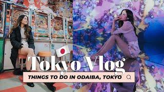  Exploring ODAIBA, TOKYO 1 Day  Teamlab Planets. Small Worlds, Joypolis - Japan Travel Vlog 