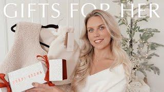 GIFT GUIDE FOR HER  Christmas 2024 budget luxury present ideas UK