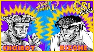 FT20: Riz0ne (Ryu) vs. ChoiBoy (Guile)