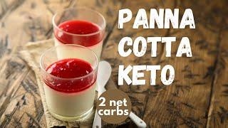  THE BEST DESSERT EVER// PANNA COTTA KETO AN ITALIAN RECIPE