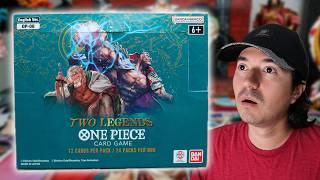 My First One Piece Card Opening | Two Legends OP-08 Booster Box