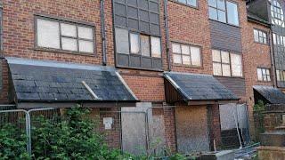 ABANDONED FLATS IN GRIMSBY,LINCOLNSHIRE