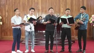 Sangtam Baptist Church Dimapur, Youth Foundation day 18th April 2021. Rev. Thridong Pastor